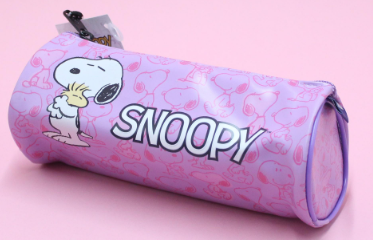 Estuche snoopy – Morado – Productos papeleria kawaii al por mayor