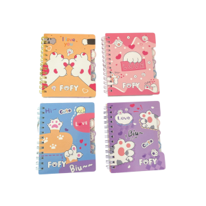 Libreta Pata de gato