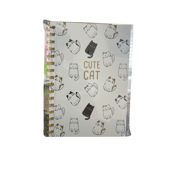 Libreta diseño gato
