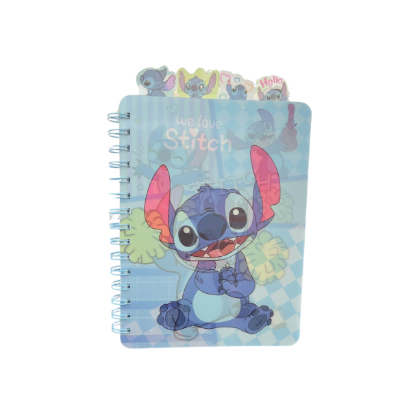 Libreta diseño stitch holografica - Imagen 2