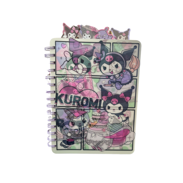 Libreta diseño kuromi holografica - Imagen 2