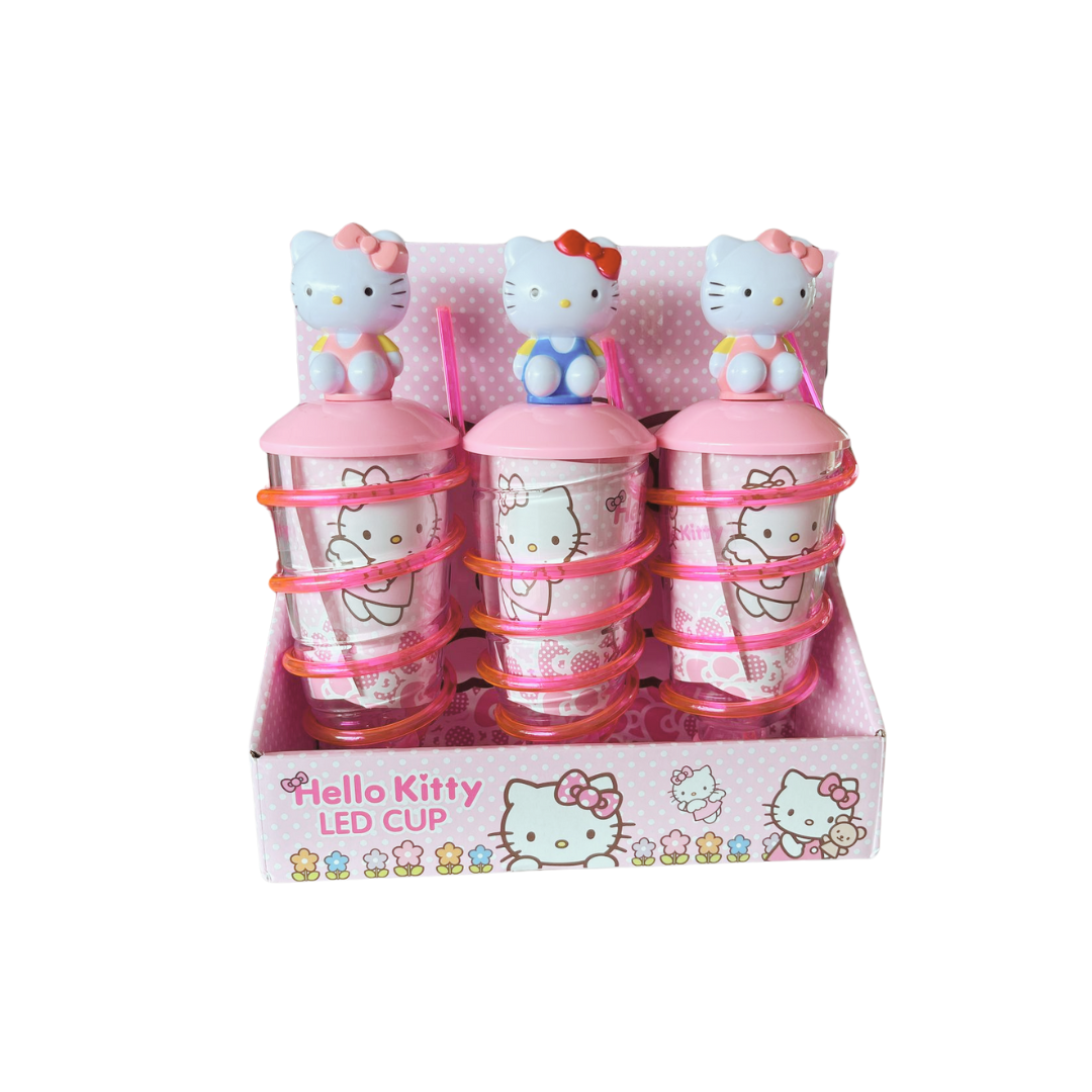 Vaso Hello kitty con bombilla y luz - Imagen 2