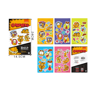 Block de Stickers Garfield 2 14.5*24cm