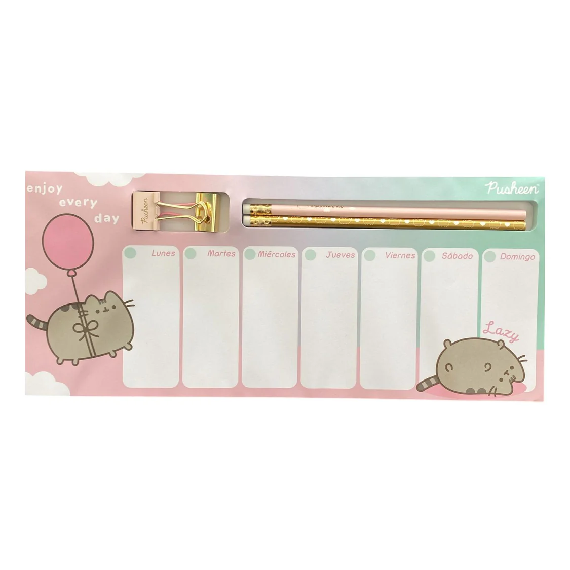 Mooving at Work - Planner Organizador Semanal Pusheen con Accesorios